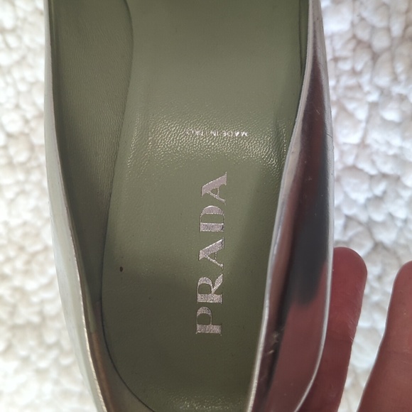 Prada silver wedges - Picture 2 of 7